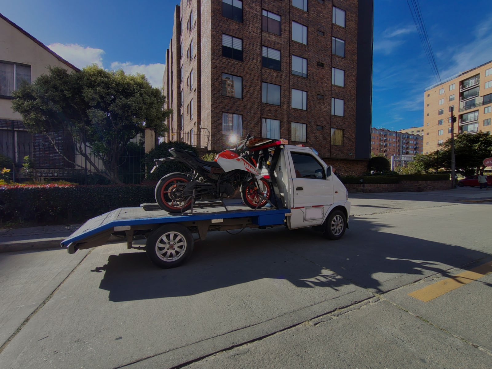 Grúa para motos
