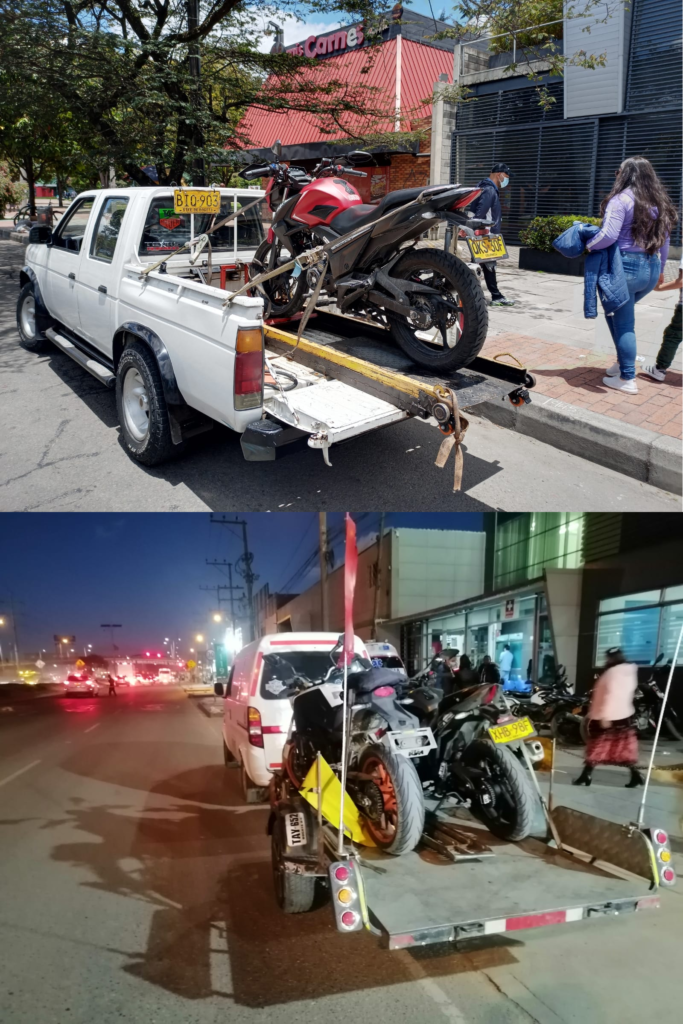 galeria de imagenes de gruas para motos